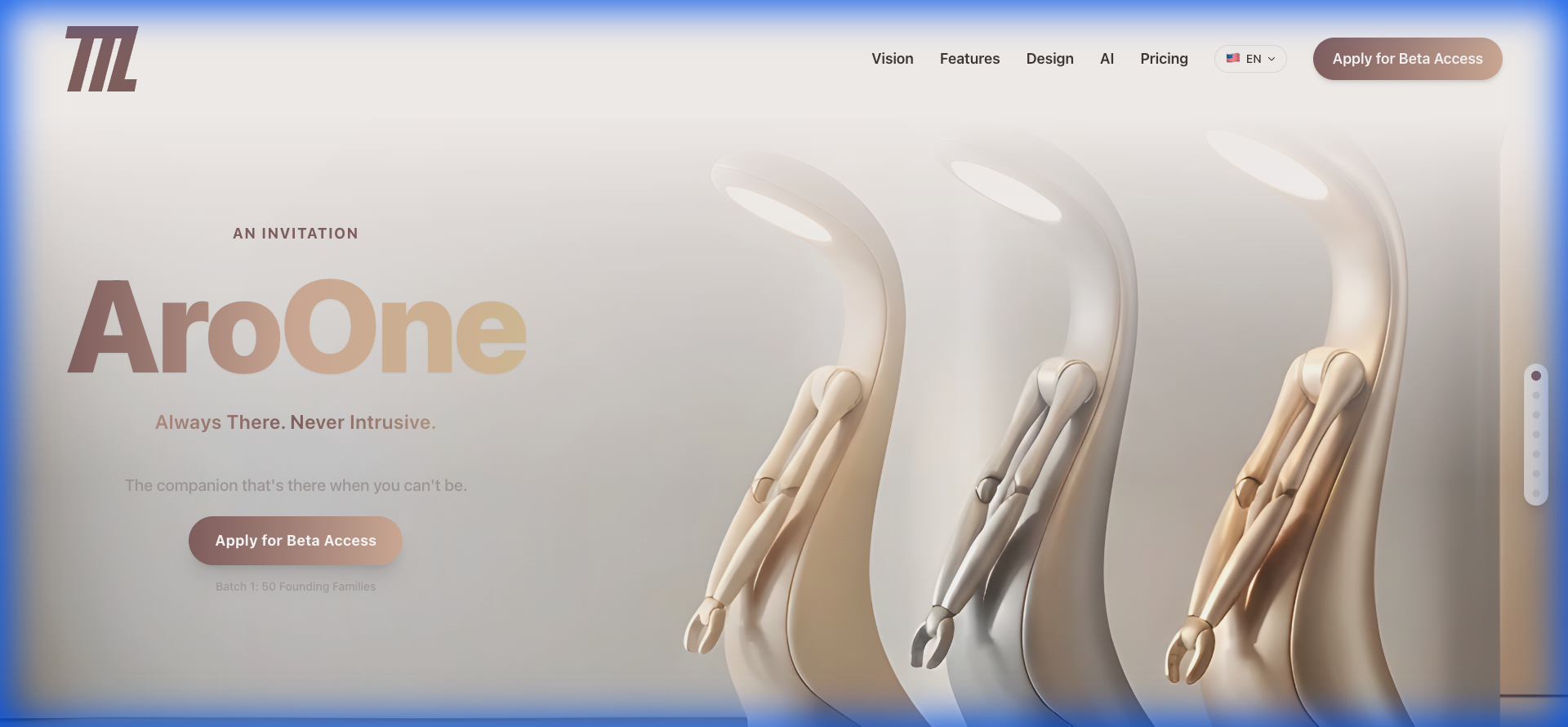 AroOne home companion robot